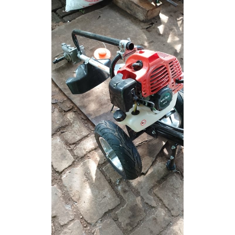Mesin potong rumput dorong matrix 2 tak