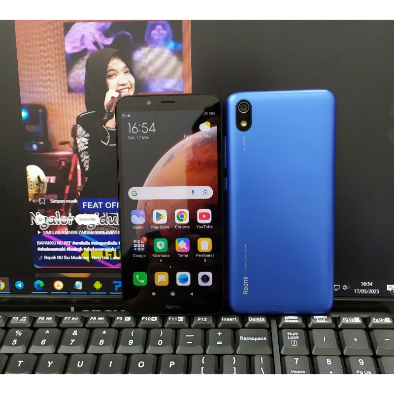 redmi 7A ram 3gb rom 32gb second original xiaomi