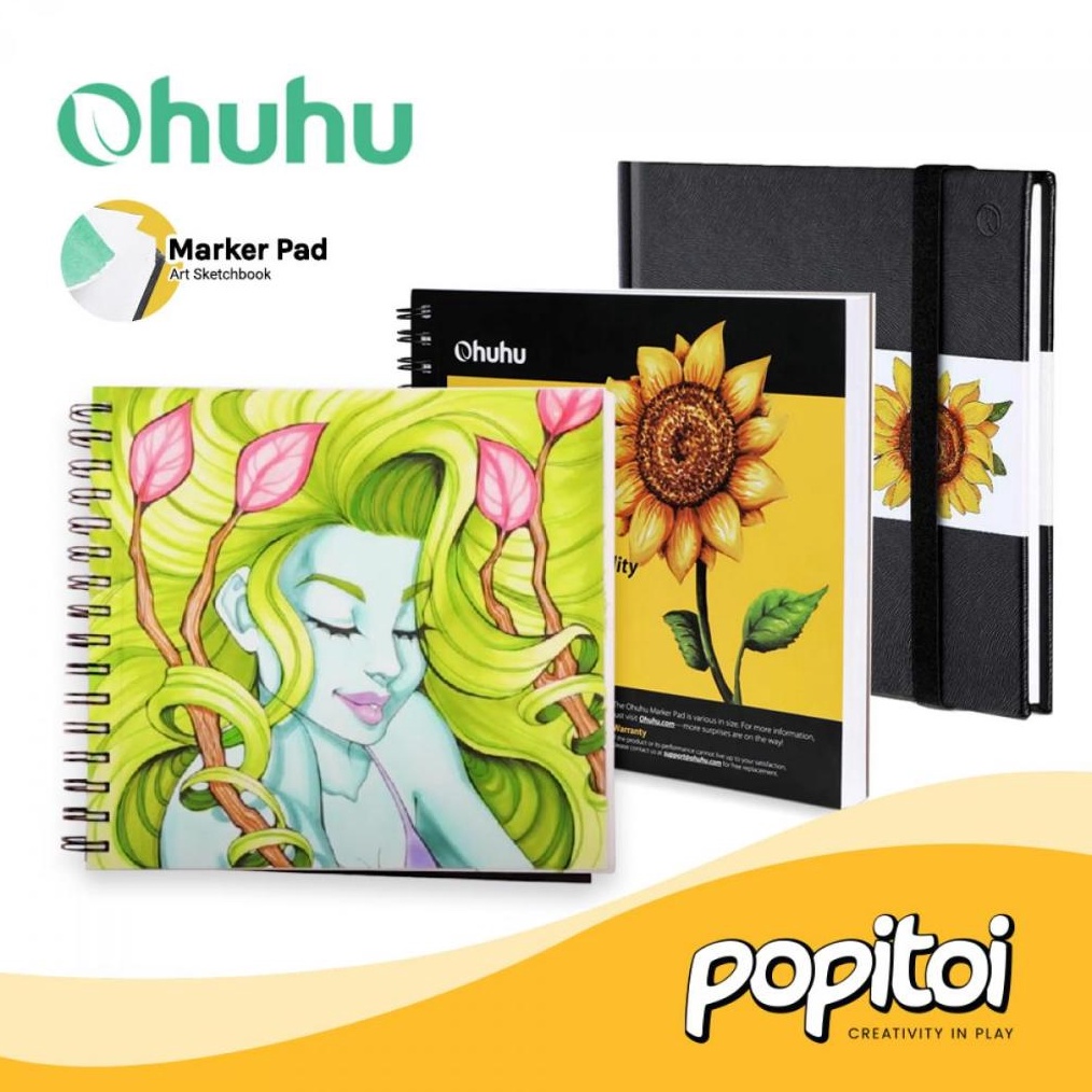 

KODE K85G OHUHU Marker Pads Art Sketchbook Buku Gambar Notebook Sketsa