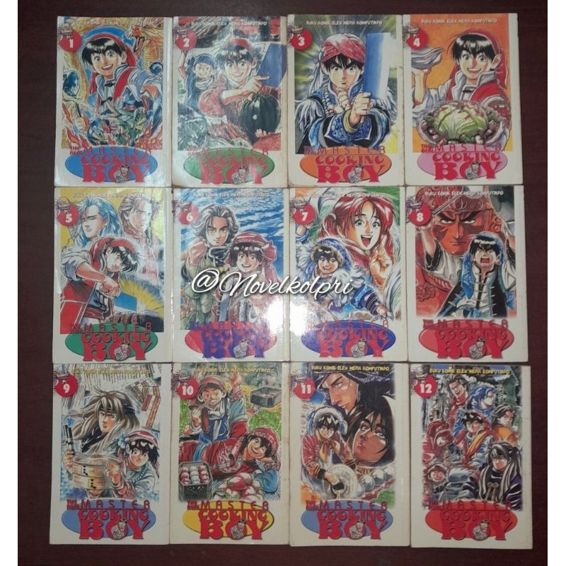 Komik SET The Real Master Cooking Boy 1-12 Tamat