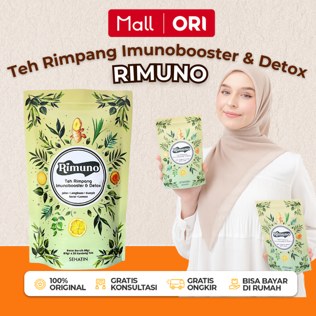 

Teh Rimpang Rimuno Imunobooster Detox ala JSR Teh Rimpang Celup Rempah Diet Herbal Terbaik