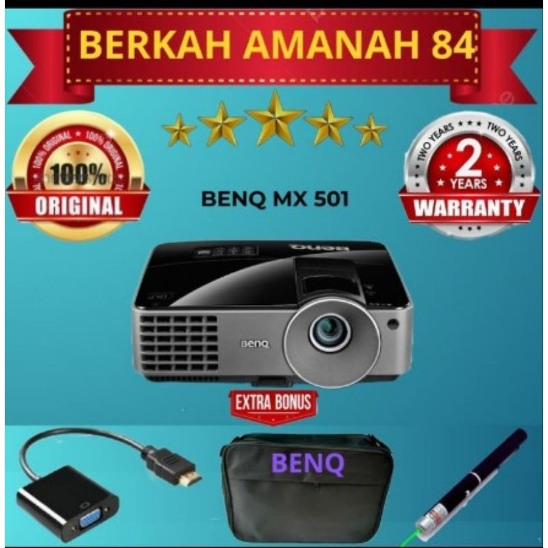 PROYEKTOR BENQ MX 501 XGA 2700 LUMENS