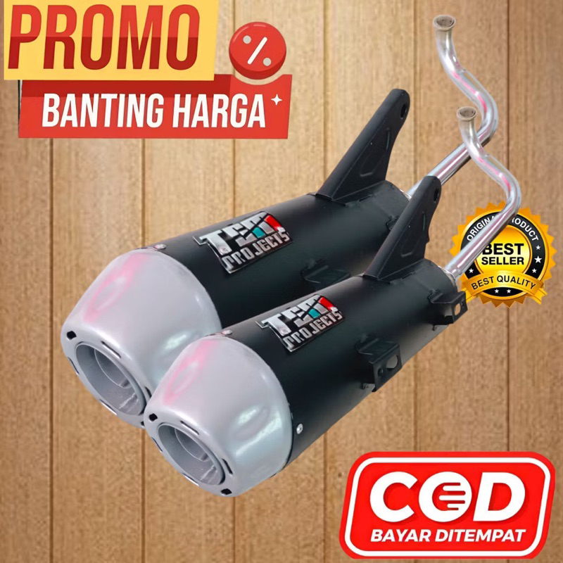 KNALPOT TZM PROJECT BEAT VARIO SCOOPY MIO GT MIO SPORTY MIO SOUL MIO M3