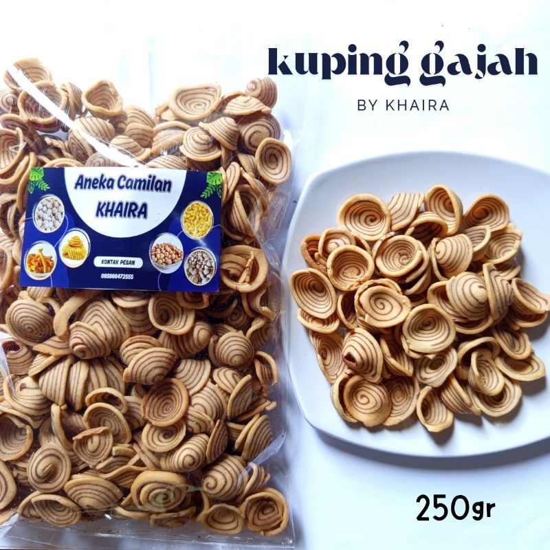 

Kuping Gajah Snack Telinga Gajah Gurih Enak Kemasan Ekonomis Snack Camilam By Khaira