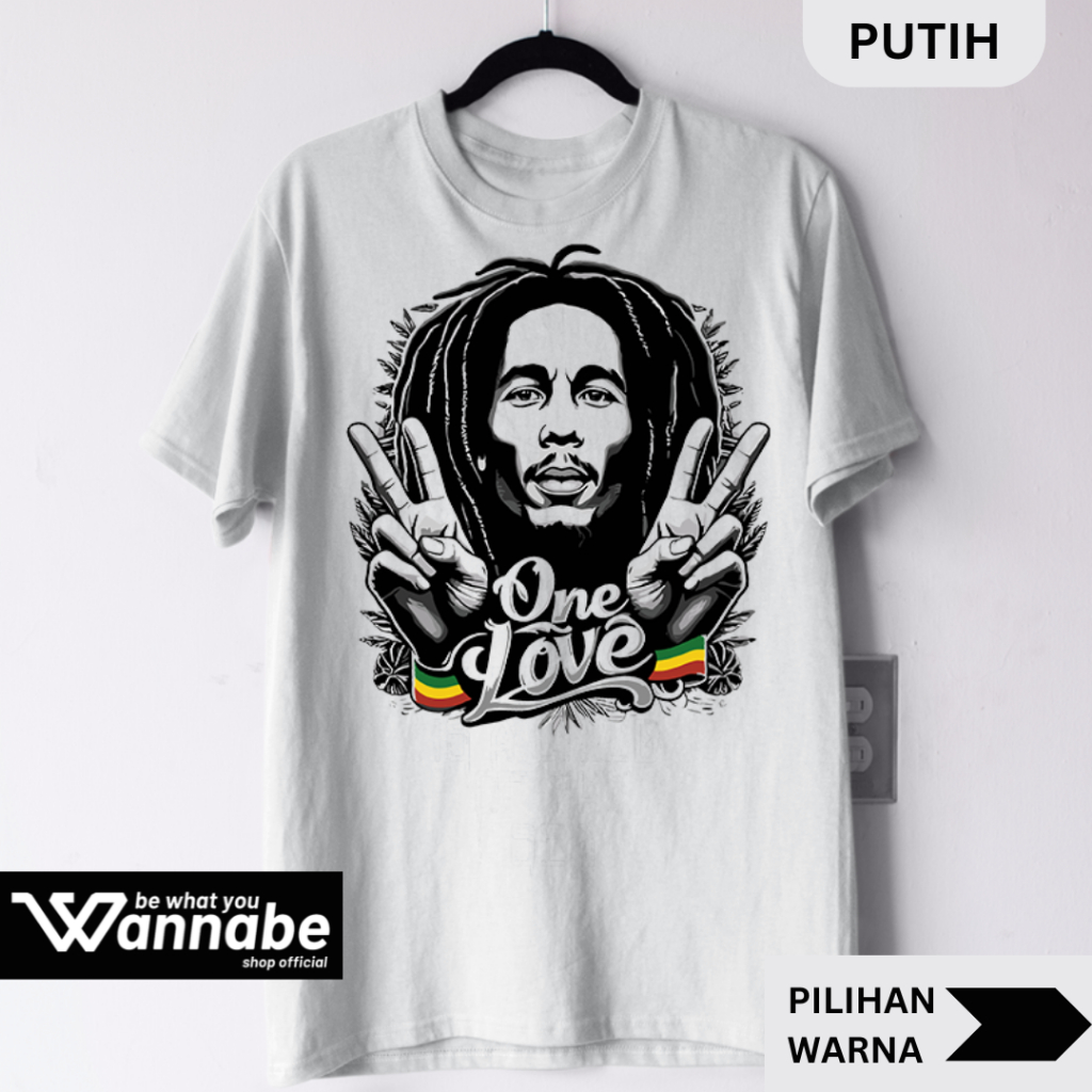 KAOS BAND BOB MARLEY 13 KAOS BIGSIZE JUMBO S - 7XL PREMIUM DAN KAOS ANAK BAND 2 - 13 TAHUN