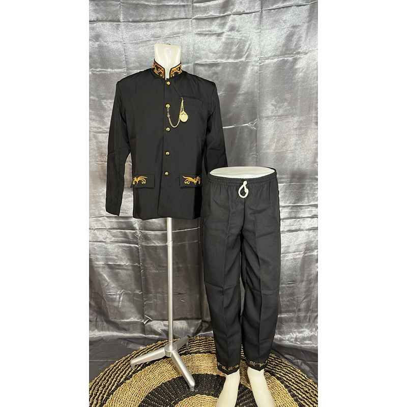 Satu set beskap model sunda bordir/polos dan celana