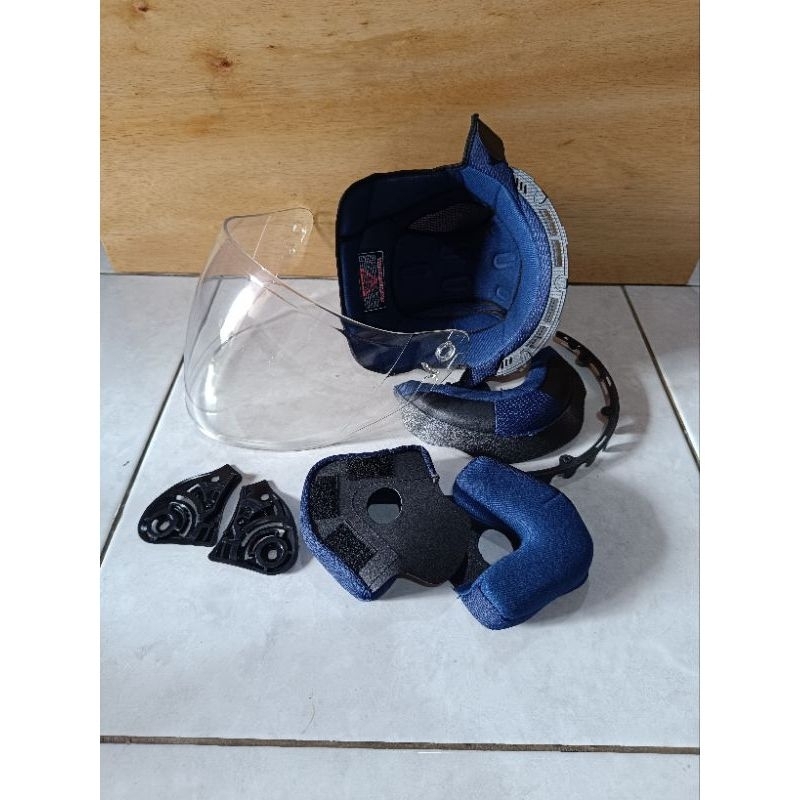 BUSA FULSET HELM INK CENTRO + KACA INK CENTRO