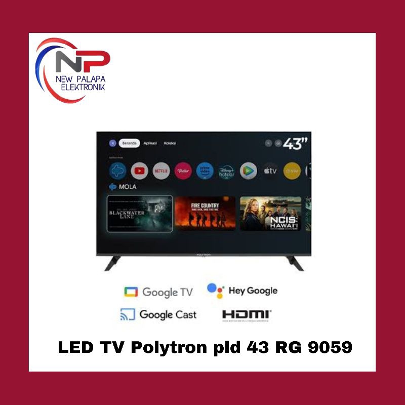 LED TV POLYTRON 43RG9059