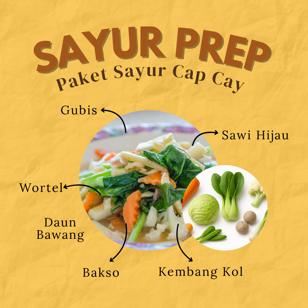 

SAYUR PREP CAPCAY