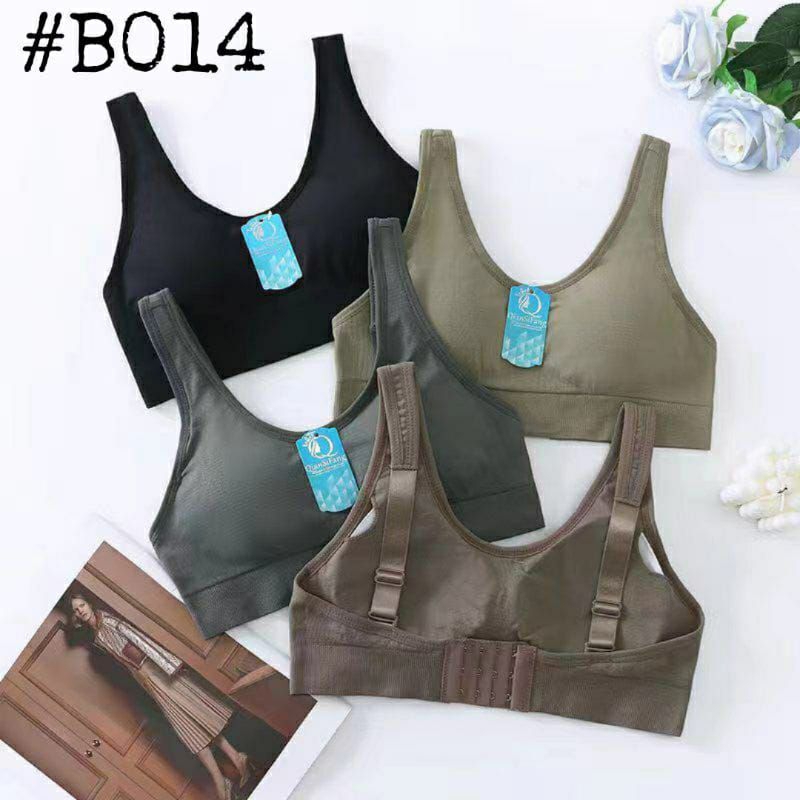 GROSIR 6PCS.SPORT BRA KANCING 3/ BRA OLAHRAGA IMPORT Elastic Nyaman Di Pake