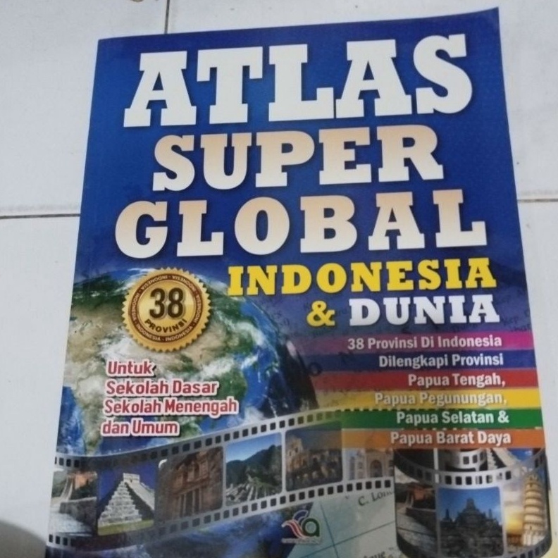 

KODE K52I BUKU ATLAS INDONESIADUNIA LENGKAP UKURAN BESAR