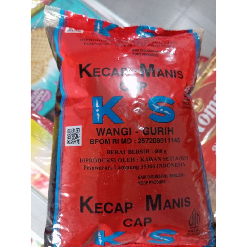 

Kecap Manis Cap KS 600g