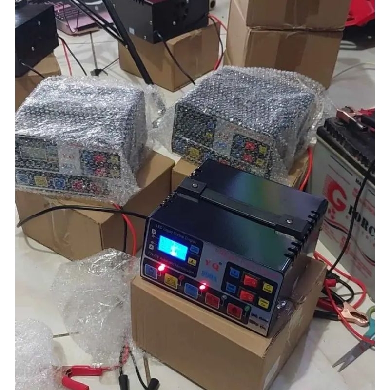 CAS AKI OTOMATIS/CHARGER AKI MOBIL DAN MOTOR SMART DIGITAL OTOMATIS CAS 12/24VOLT 800A