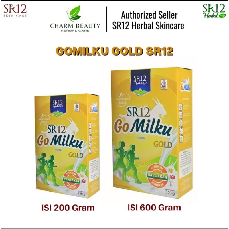 

SR12 GO MILKU GOLD 200 Gr & 600 Gr
