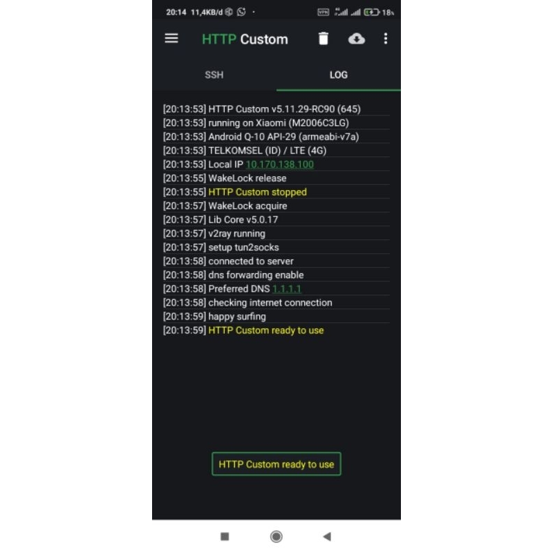 akun SSH PREMIUM sg 1 bulan
