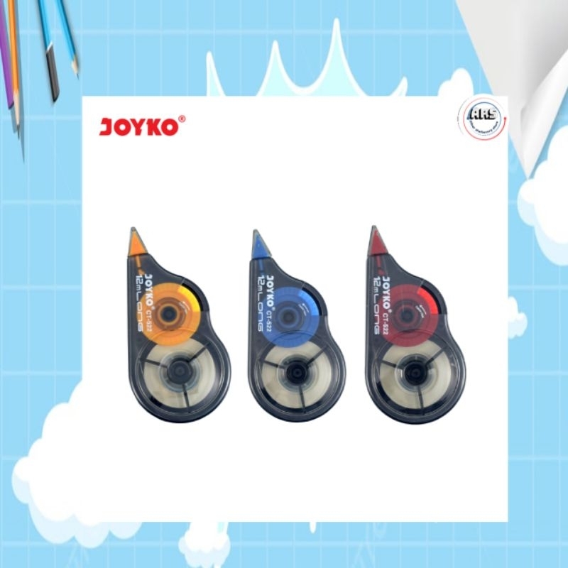 

TIP-EX KERTAS ROLL JOYKO CT522 12METER