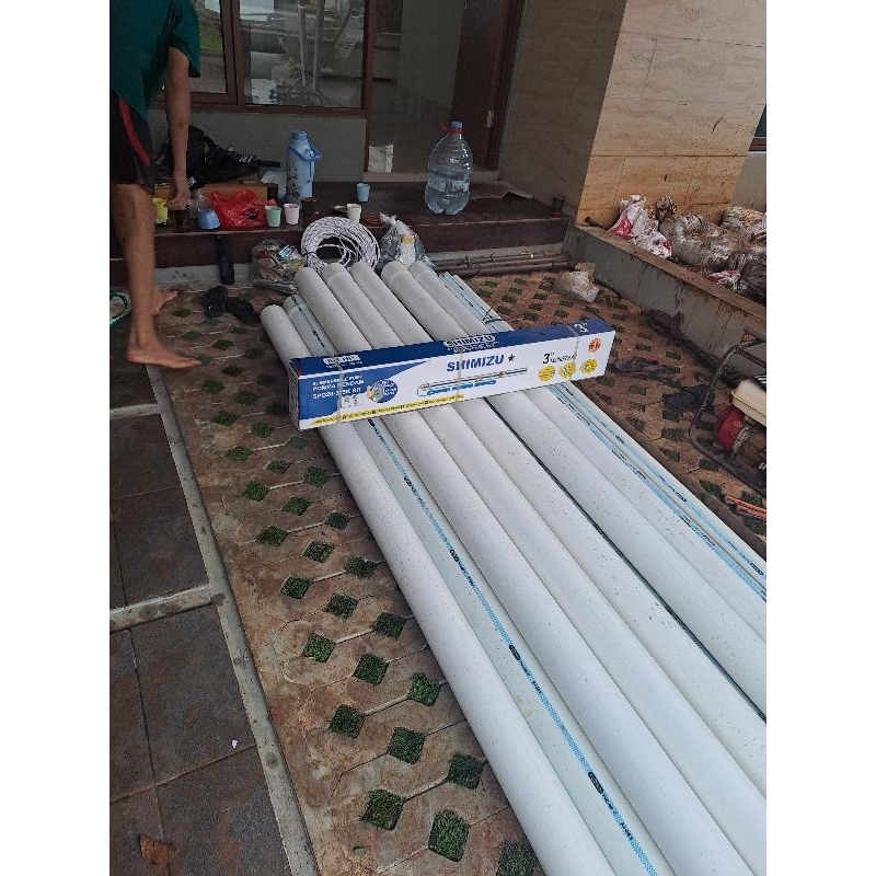 sumur bor submersible paket lengkap