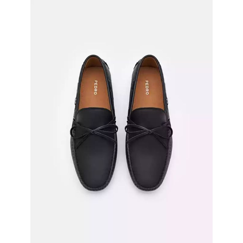 0308 Sepatu Moccasins Leather Pria PEDRO 100% Original