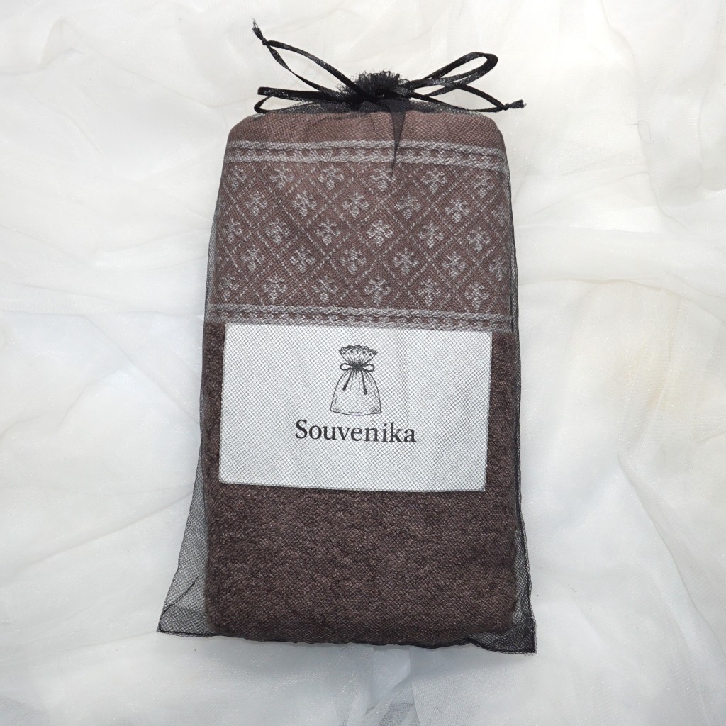 Kantong Tile Souvenir Besar - Ukuran 20x30 cm - Kantong Tile Handuk - Kantong Tile serut