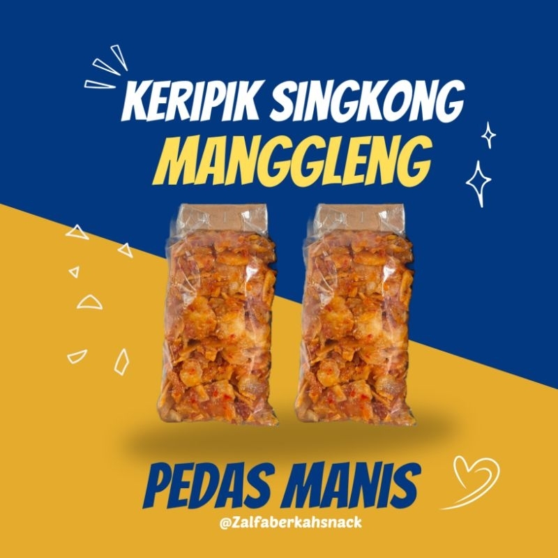 

keripik singkong pedas manis (manggleng) 250gr +