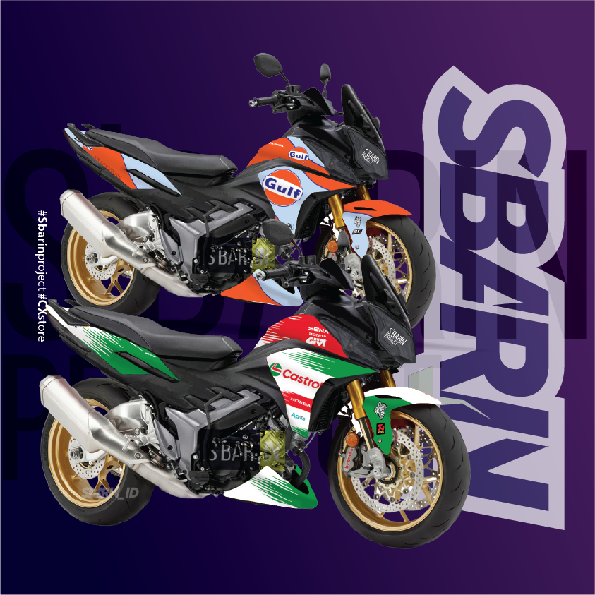 Decal Honda CS1 - MotoGP 2025 I Sbarin Project