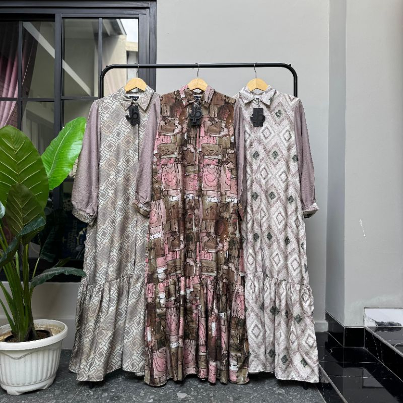 SELENA DRESS JOURNEY GAMIS MOTIF CANTIK ADEM BUSUI