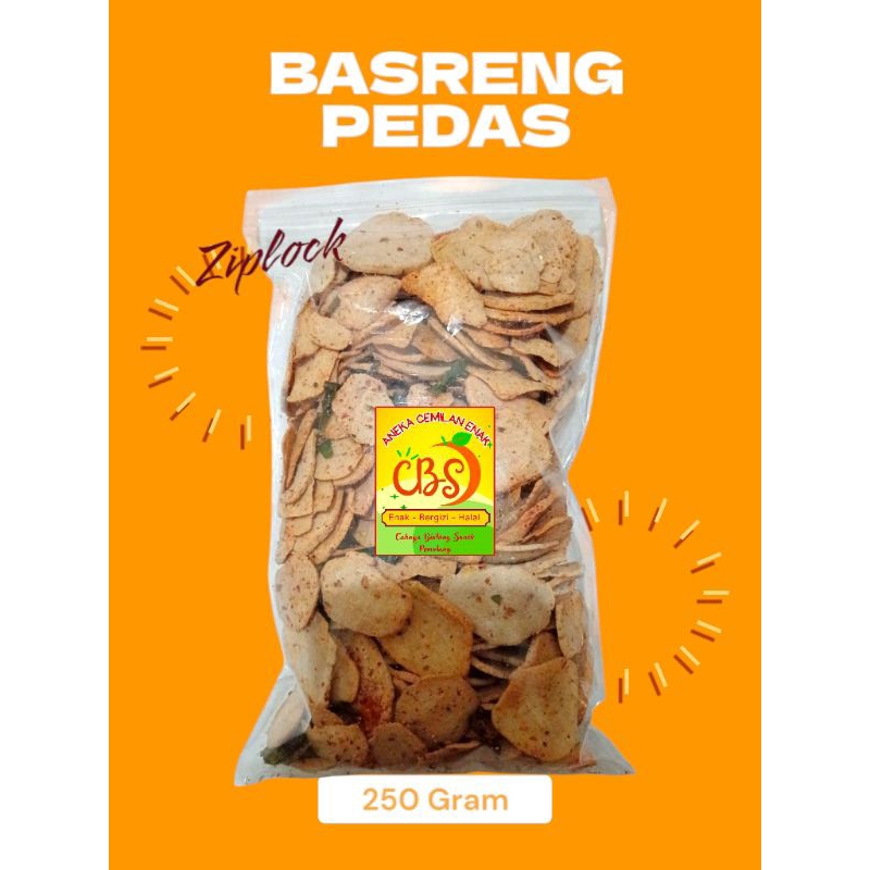 

Basreng Pedas/Basreng koin/ Cemilan/ oleh-oleh Pemalang