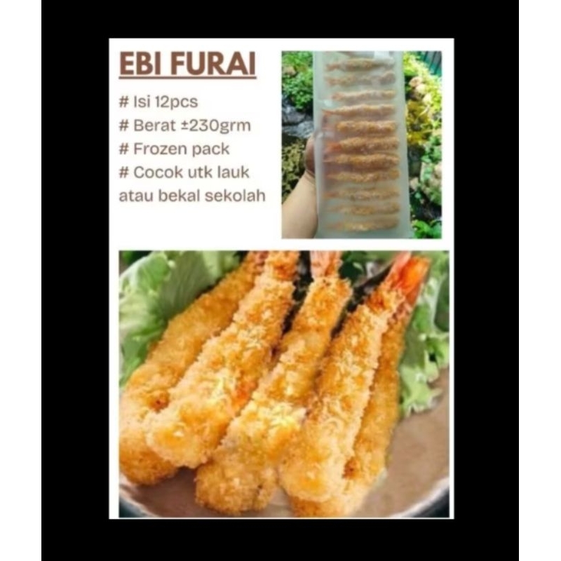 

Ebi furai isi udang isi 12 bekal anak sekolah Home made no vetsin sarapan enak lezat harga murah kualitas bintang lima no msg tanpa pengawet sedap maknyus premium