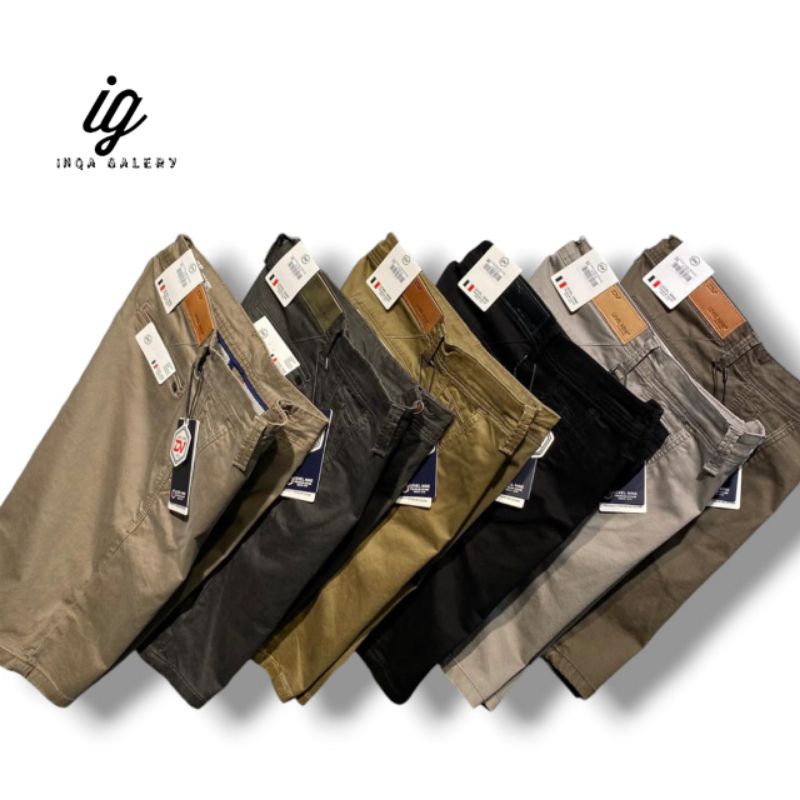 DV LVL NINE Celana Chinos Pendek Pria Original 28-34