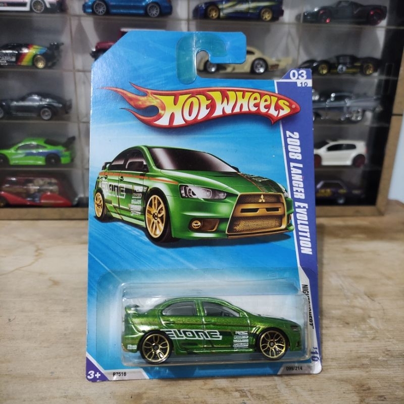 Hotwheels Mitsubishi Lancer Evolution 2008