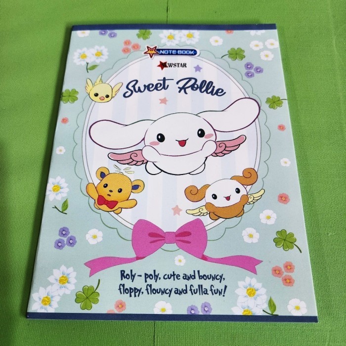 

1 PACK 5 PCS BUKU TULIS NEWSTAR 38 LEMBAR KARAKTER LUCU KUROMI - CINNAMOROL