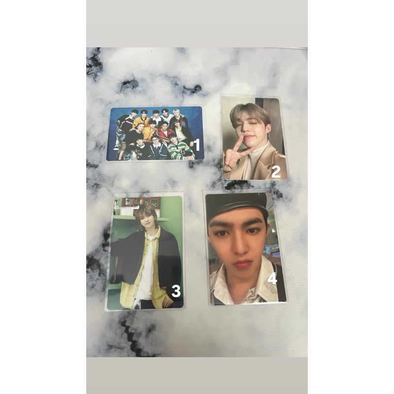 scoups minghao official photocard