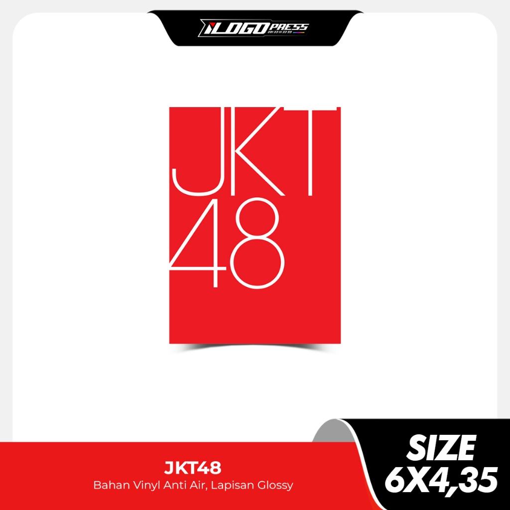 

Stiker JKT48 Sticker Musik Idol Grup Band Vinyl Anti Air / Sticker JKT48