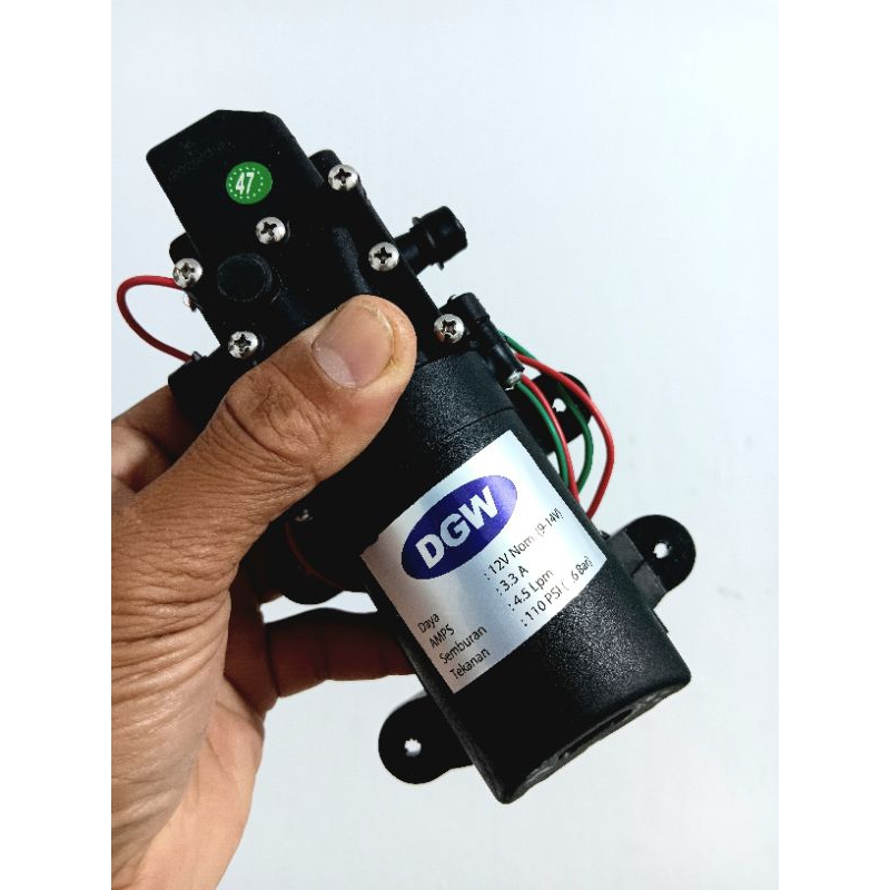 Dinamo Sprayer Elektrik DGW 110psi 4 5LPM Original