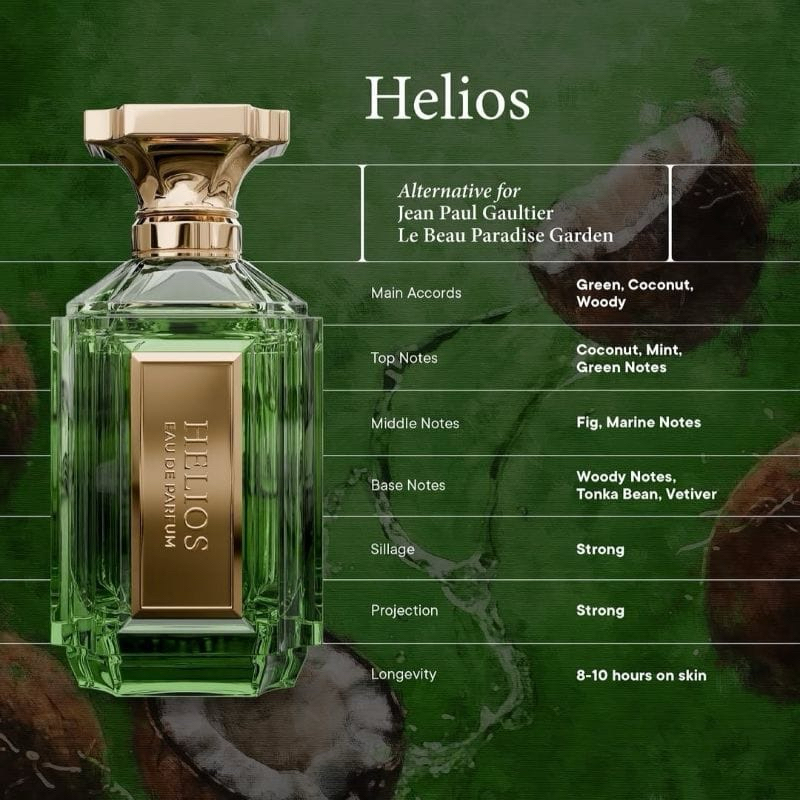 Perfume Velixir Helios Eau De Perfume For Unisex