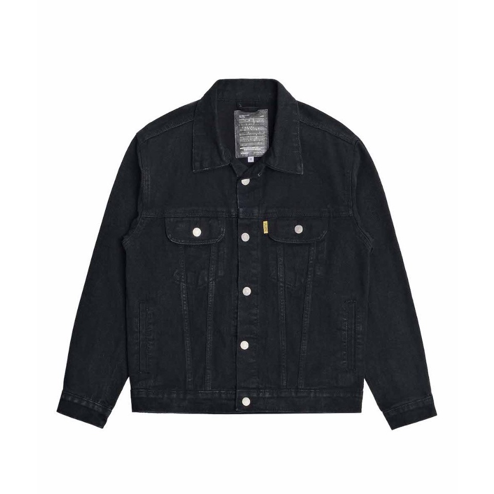 KODE B89G Vearst Jacket Trucker Duin Black Washed