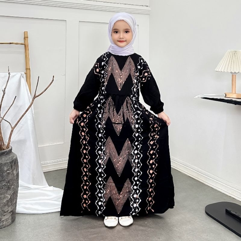 TERMURAH Gamis twill ORI couple ibu dan anak KEKINIAN