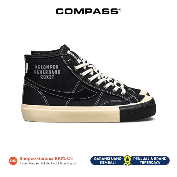 Compass Gazelle Hi KPR Black