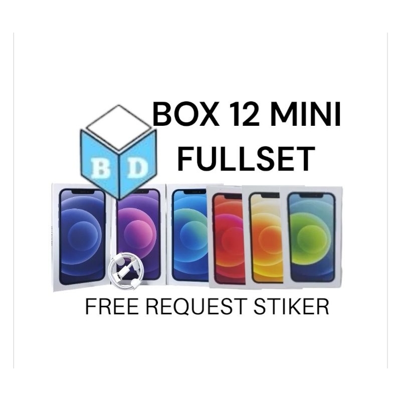 

BOX/KOTAK 12 MINI FULLSET, WARNA.LENGKAP