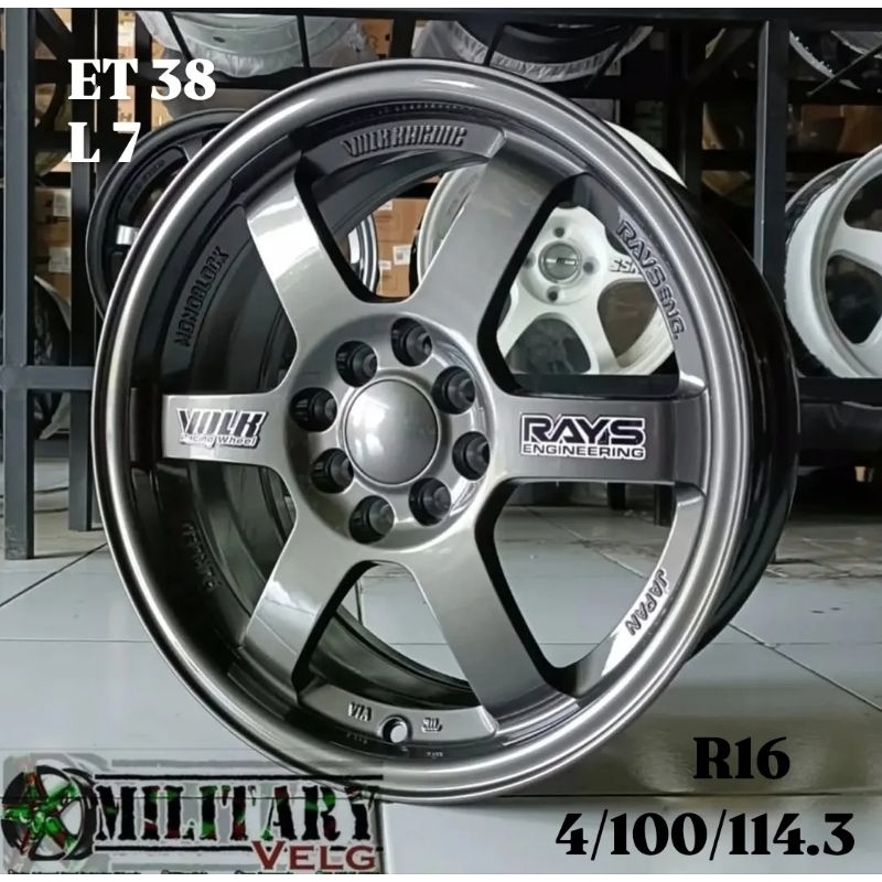 TE37 OG R16 Gunmetal