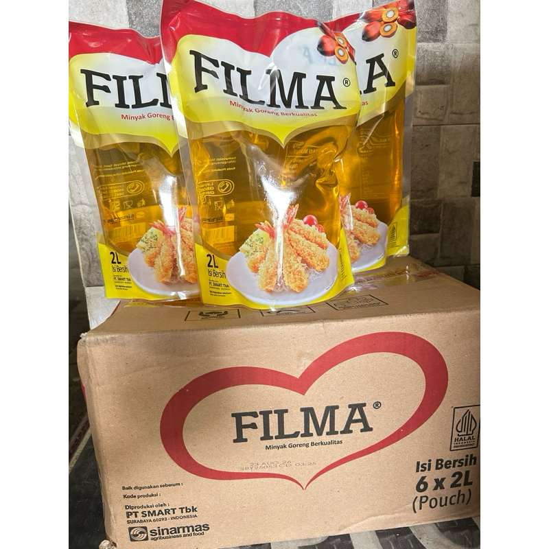

Minyak Goreng Filma 2 Liter x 6 pouch