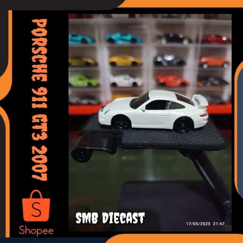 MATCHBOX PORSCHE 911 GT3-2007 PUTIH LOS (REGULER)