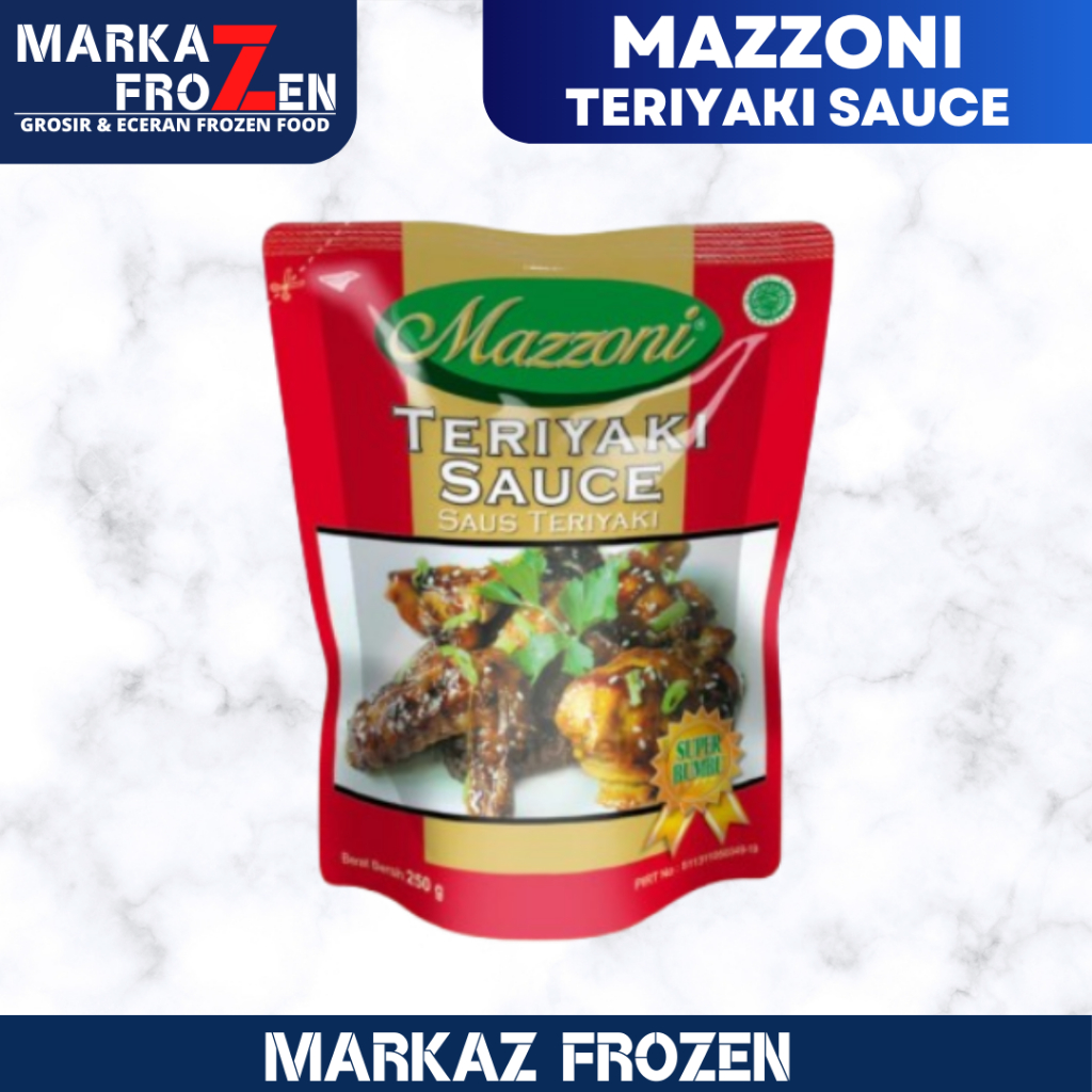 

MAZZONI SAUS TERIYAKI 250GR
