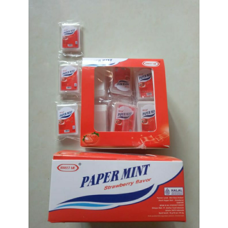 

Papermint permen halal Sweetme isi 30pcs