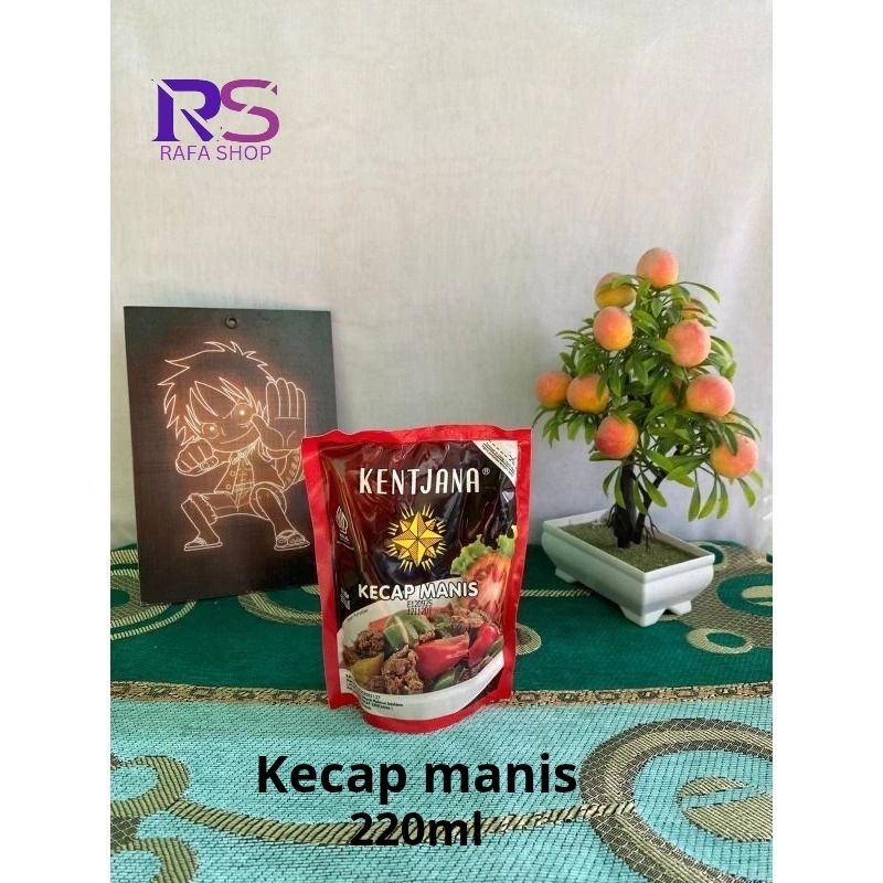 

kecap manis/kecap kentjna kemasan 220ml asli kebumen
