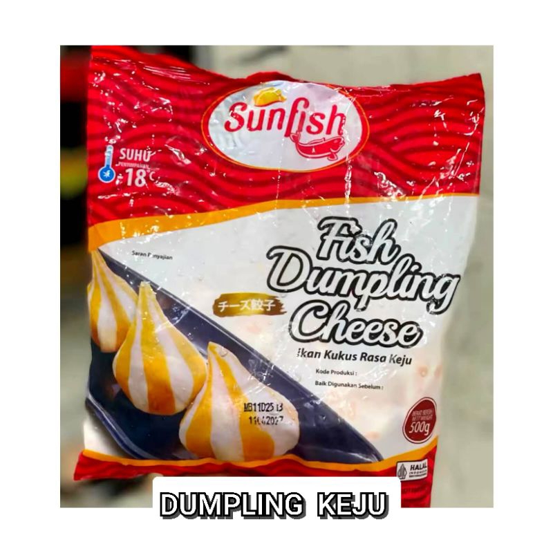 

Sunfish Dumpling Cheese Isi 500gr