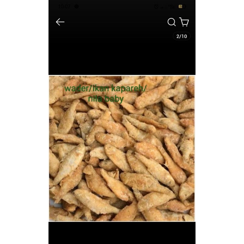 

baby crispy wader/kapareh/baby nila
