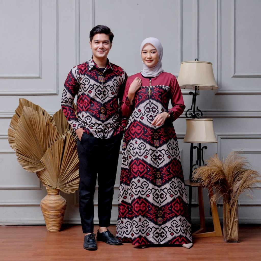 Batik Couple Baju Couple Pasangan Kondangan Batik Kapelan Suami Istri Baju Setelan Wanita