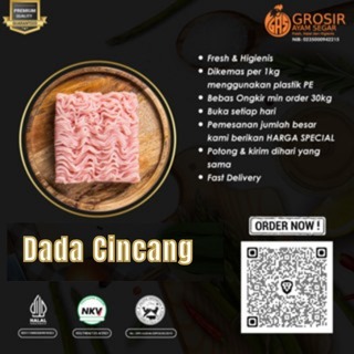 

Dada Ayam Cincang Fresh 1Kg