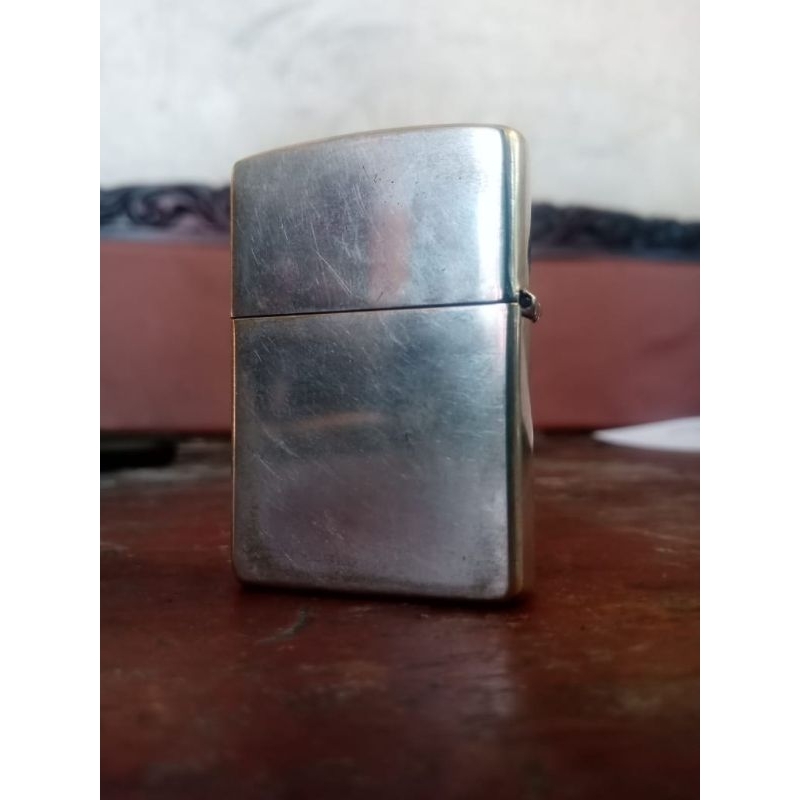 original zippo finishing silver